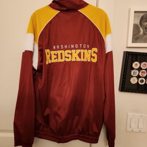 Vintage Washington Redskins NFL Team Apparel Track Jacket Medium - Picture 2 of 2